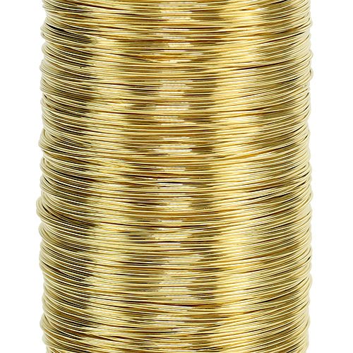 položky Myrtový drát zlatý 0,30mm 100g