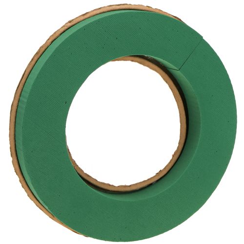 Mokrý květinový věnec z pěny z kartonu Ø25cm 2 ks