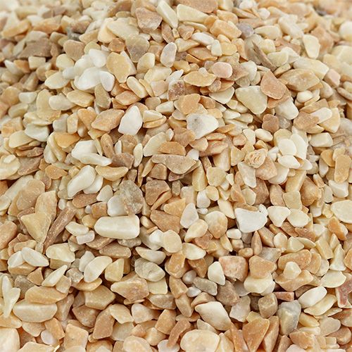 Floristik24 Přírodní kameny 5mm - 8mm přírodní/krém 2kg