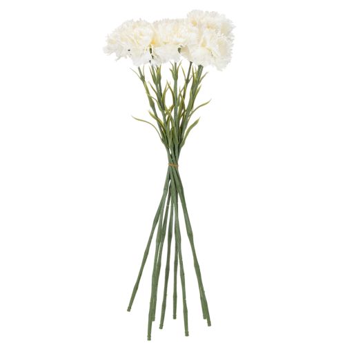 Umělý karafiát se stonkem do kytice a věnce, 56 cm, 8 kusů | Floristik24.cz