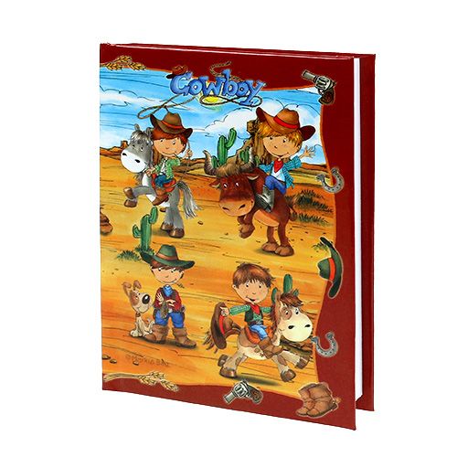 Zápisník pro kluky Cowboy A6 1p