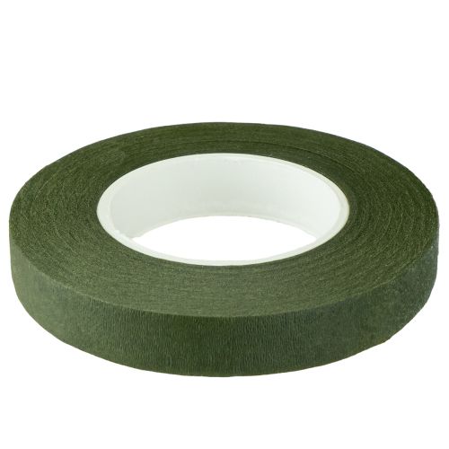 položky OASIS® Flower Tape, samolepící květinová páska, mechově zelená Š13mm D27,5cm 2 kusy