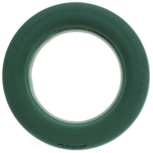 položky Květinový pěnový prsten Zelený věnec pěnový Ø42cm 2ks