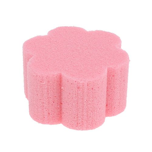 Floristik24 Květinové pěnové jednohubky růžové 5cm 45p