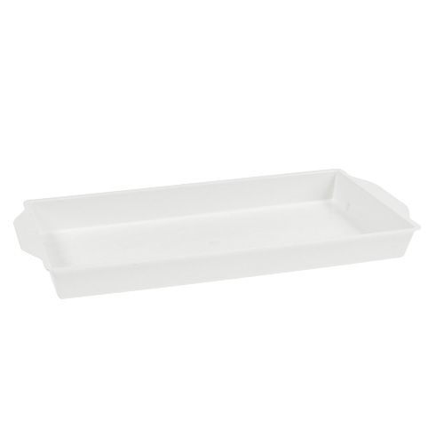 položky OASIS® zásuvná mísa bílá 23 cm x 11,5 cm x 2,5 cm 5 ks