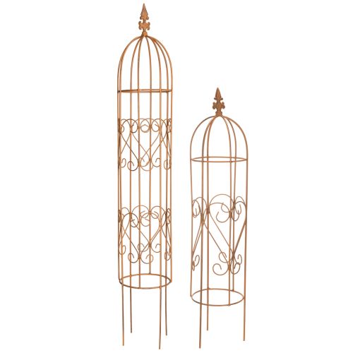 položky Zahradní treláž, pomůcka pro lezení růží a dalších popínavých rostlin, ideální zahradní design, 108 cm, sada 2 kusů.