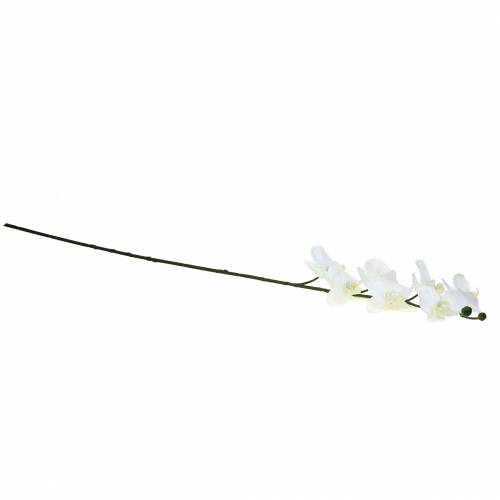 položky Umělá orchidej umělá květina bílá Ø6,5-8cm 77cm
