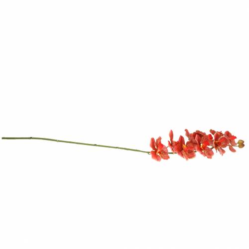 Floristik24 Umělá orchidej Phaelaenopsis Červená, Oranžová V81cm