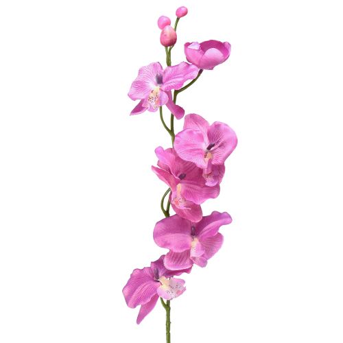 Orchidej Phalaenopsis umělá 6 květů fialová 70cm