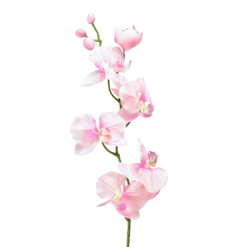 Orchidej Phalaenopsis umělá 6 květů růžová 70cm