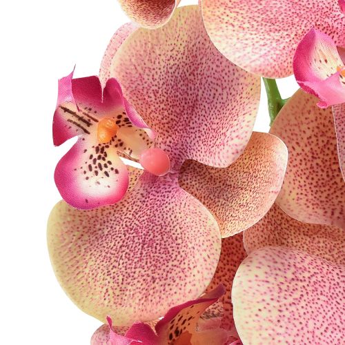 položky Orchidej Phalaenopsis umělá 9 květů růžová vanilka 96cm