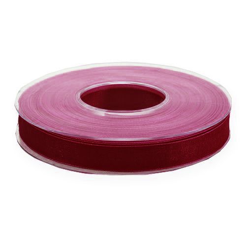 položky Organzová stuha Bordeaux 15mm 50m