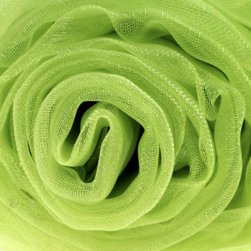 Floristik24 Dekorační látka organza zelená 150cm x 300cm