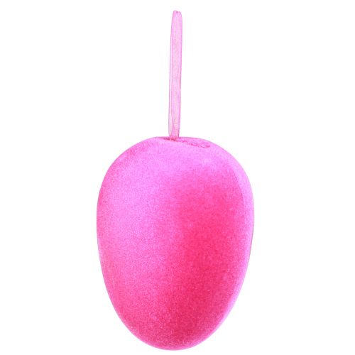Floristik24 Velikonoční vajíčka na zavěšení Zelená Žlutá Růžová Berry 11cm 4 ks