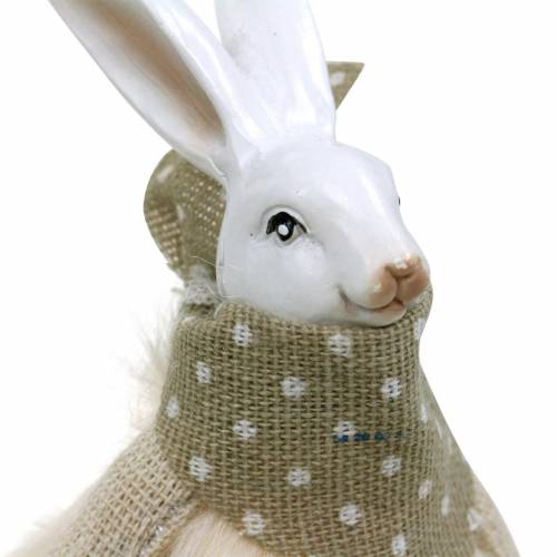 Floristik24 Velikonoční zajíček lemovací sedák zajíček 20cm figurka Velikonoční velikonoční dekorace 4ks