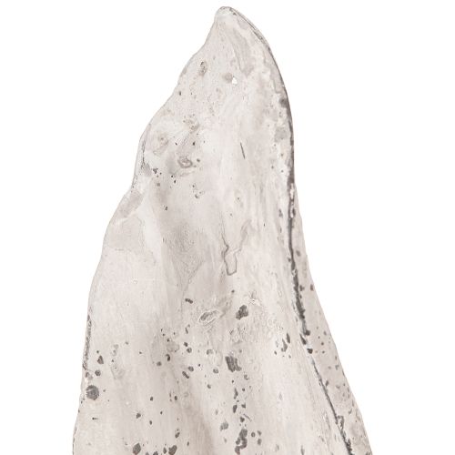 Floristik24 Dekorace velikonočního zajíčka Králičí uši šedá/bílá Shabby Chic V29cm
