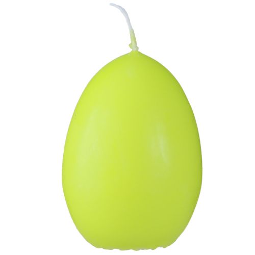 položky Velikonoční svíčky vaječné svíčky zelená oranžová bílá V6cm Ø2,5cm 30ks