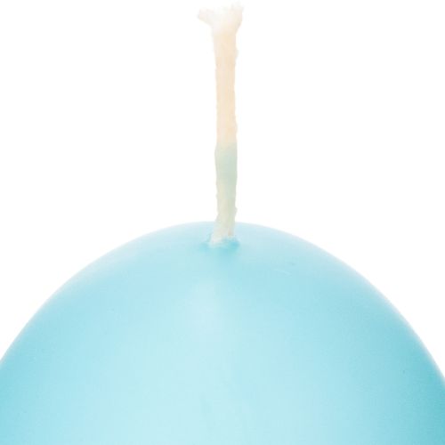 položky Velikonoční svíčka ve tvaru vajíčka - Sváteční designový nápad pro radostnou velikonoční oslavu - 9 cm - 20 v - 6 ks