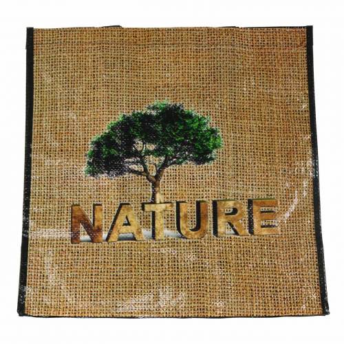 Floristik24 Nákupní taška s uchy Nature plast 40 × 20 × 40 cm