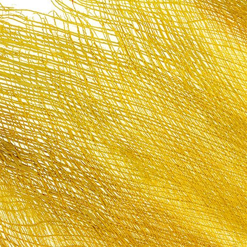Floristik24 Palmové vlákno žluté 400g