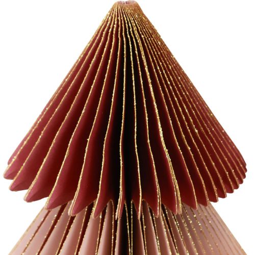 položky Papírový vánoční stromeček Papírový vánoční stromeček Bordeaux H30cm
