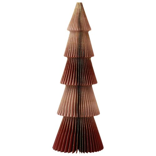 položky Papírový vánoční stromeček Papírový vánoční stromek Bordeaux H60cm