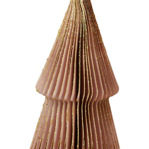 položky Papírový vánoční stromeček Papírový vánoční stromek Bordeaux H60cm