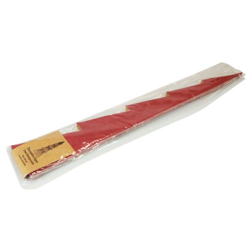 položky Papírový vánoční stromeček Papírový vánoční stromek Bordeaux H60cm