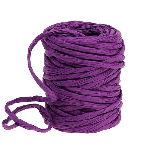 Floristik24 Papírová šňůra 6mm 23m fuchsiová
