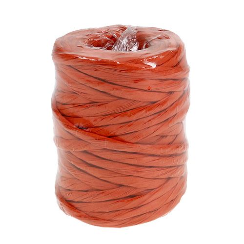 položky Papírová šňůra 6mm 23m oranžová