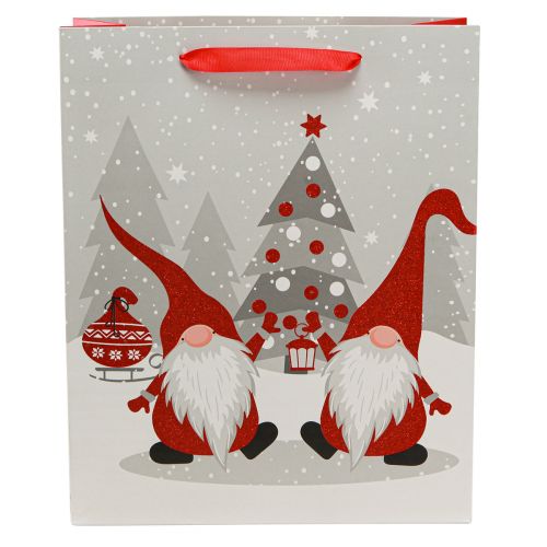 položky Dárkové tašky papírové papírové tašky trpaslíci 26×10×32cm 2ks