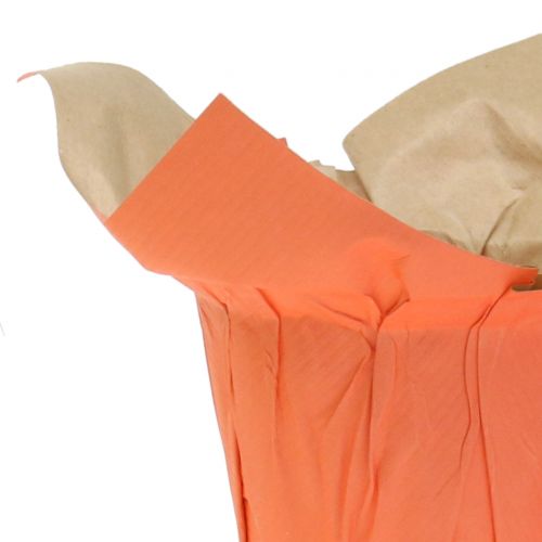 Floristik24 Papírové květináče zelené, oranžové, žluté Ø12cm 12ks