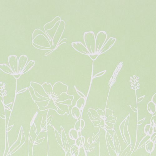 položky Dárková taška s květinovým vzorem, malá dárková taška pro zvláštní příležitosti, 12 cm, 12 kusů