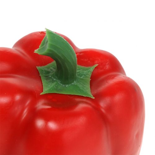 Floristik24 Paprika umělá červená 8cm 4ks