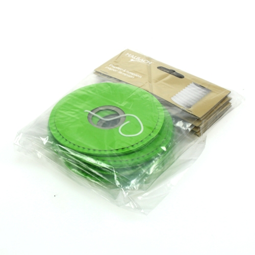 Floristik24 Papírová lucerna zelená 10cm H13cm 8ks