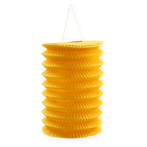 Floristik24 Vlak Lucerna žlutá Ø10cm V13cm 8ks