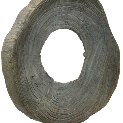 položky Dekorativní plastika ze dřeva paulovnie, šedá praná H60cm
