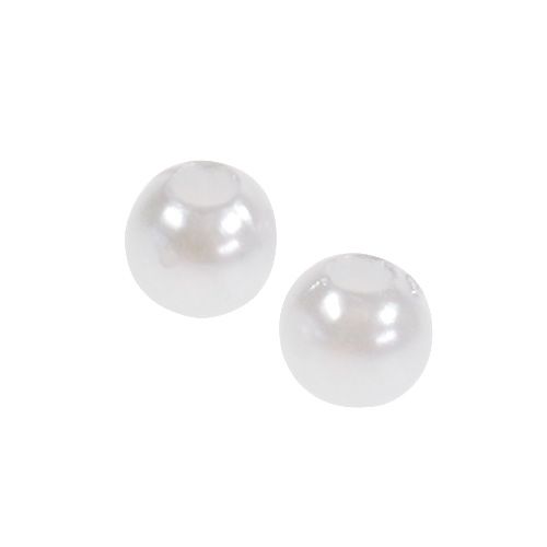 položky Bílé perly Ø4mm 200g