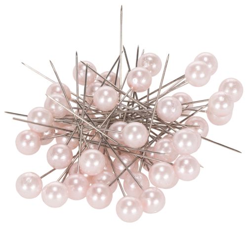 Perlové špendlíky růžové Ø10mm 60mm nakoupit | Floristik24.cz