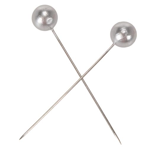 Špendlíky stříbrné Ø10mm 60mm | Floristik24.cz