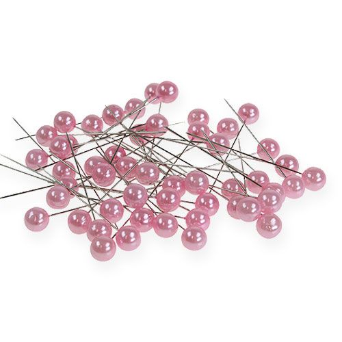 položky Perlové špendlíky růžové Ø10mm 60mm