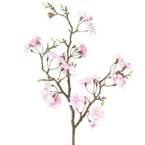 položky Větev květu broskvoně umělá růžová 69cm