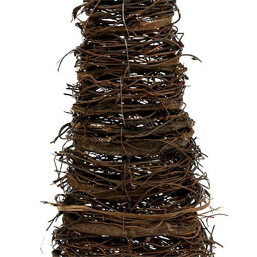 Floristik24 Rostlinné šišky přírodní sada 3 ks 40x10/60x15/80x20cm