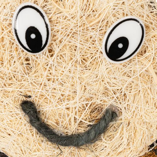 položky Figurka včely z přírodních materiálů s roztomilým designem do dětských pokojů, 24 cm, 2 díly