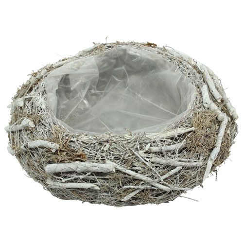 Floristik24 Květinová mísa šedá Ø25cm