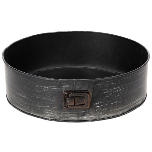 položky Květináč, dekorativní pekáč, odnímatelná forma na sázení, kovová dekorace Ø24cm V7,5cm