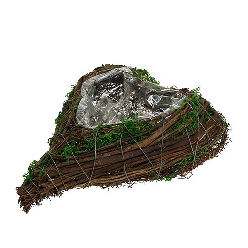 položky Květináč Srdce révový mech 21 cm x 26 cm V6 cm