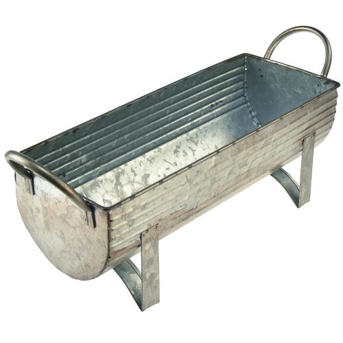 Floristik24 Sada 2 ks žlabu sázecího kovového L44cm/37,5cm