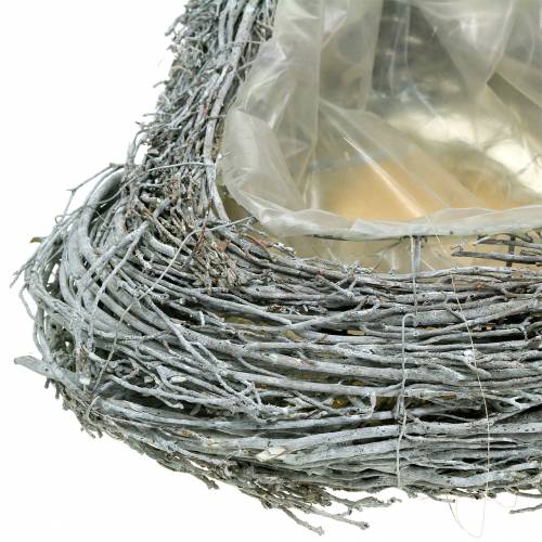 Floristik24 Větve srdíčka rostlin umyté na bílo 60cm x 42cm