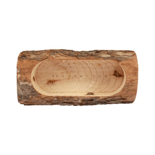 Floristik24 Truhlík na rostliny dřevěná dekorativní rustikální přírodní 20cm×8,5cm×7,5cm